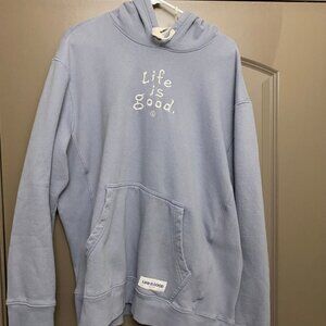 Life Is Good Blue Sweatshirt